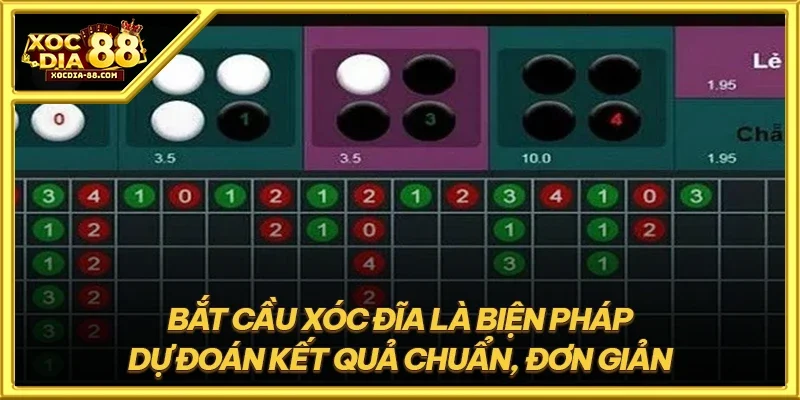 Bắt cầu xóc đĩa là biện pháp dự đoán kết quả chuẩn, đơn giản