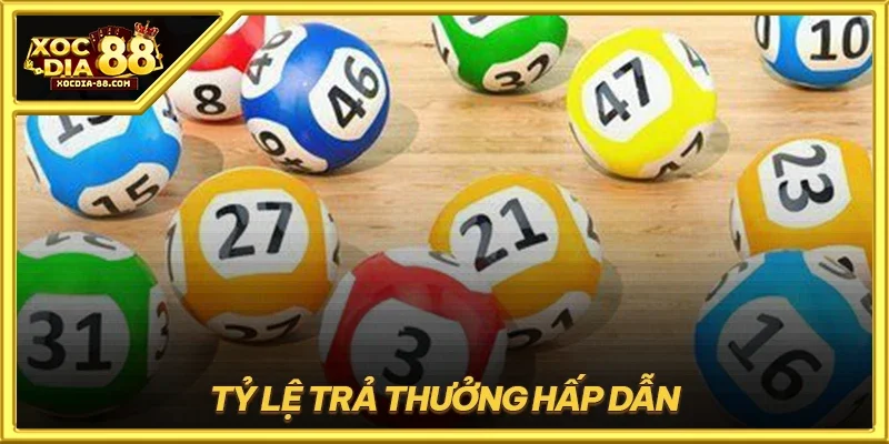 Tỷ lệ trả thưởng hấp dẫn